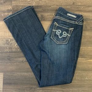 Re Rock for Express Barely Boot Jeans size 4R